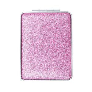 Rectangular Double-sided Makeup Mirror for Travel Vacation Purple